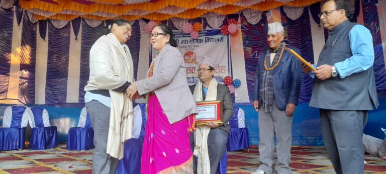 सिंहदेबी माध्यमिक विद्यालयको ५६औं बार्षिक उत्सव सम्पन्न