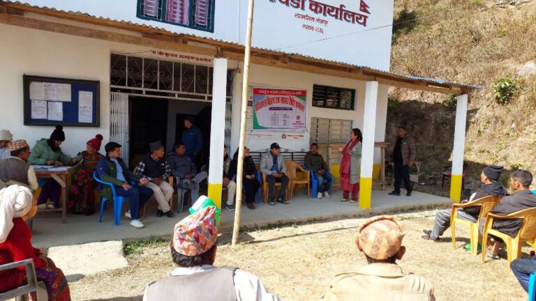 घरआँगनमा सेवा पाउँदा पौवादुङमाका अशक्त नागरिक खुशी