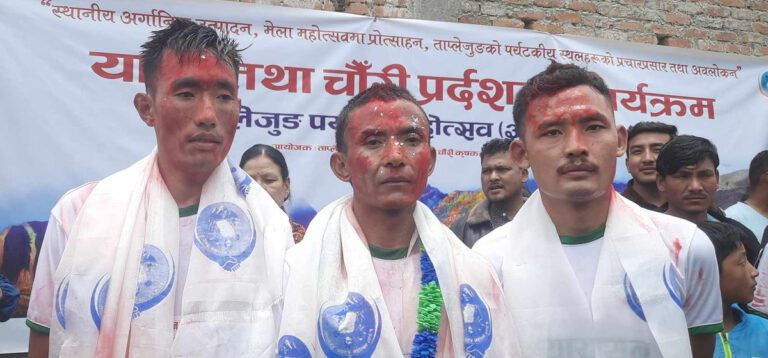 पाथीभरा म्याराथनको उपाधि आर्मीका श्रेष्ठलाई