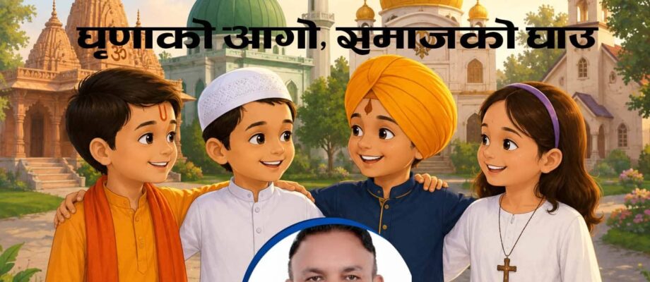 घृणाको आगो, समाजको घाउ